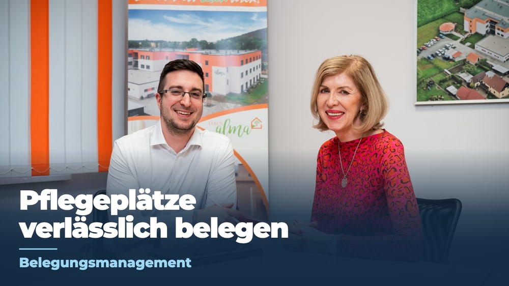 Pflegeplätze verlässlich belegen: Titelgrafik mit Christian Wolfram