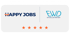 HAPPY JOBS Partnerbadge