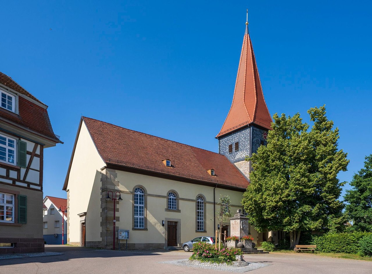 Pfarrkirche St. Petronella in der Altstadt von Ilshofen