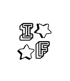 Logo Weiße Buchstaben "I" und "F" mit Sternen in einer Raute, auf grünem Hintergrund. Dienstleistungsanbieter: wandelt Blogartikel und Podcastfolgen in Social-Media-Inhalte um; E-Mail-Marketing, Copywriting, Social-Media-Management & Ilka Fleckenstein von Fairgetextet