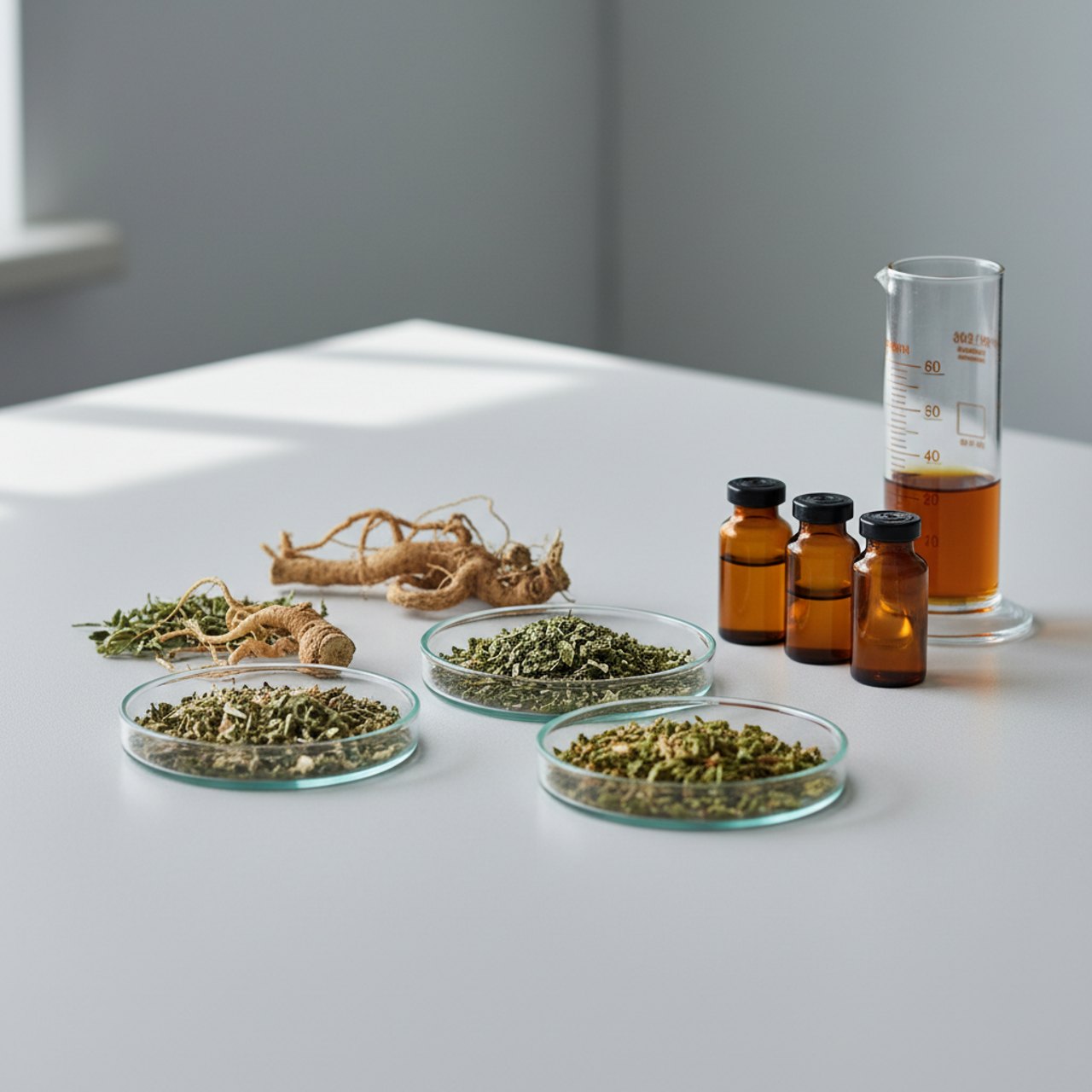 Botanical extract vials