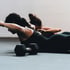 Rückengymnastik im Fitnessstudio