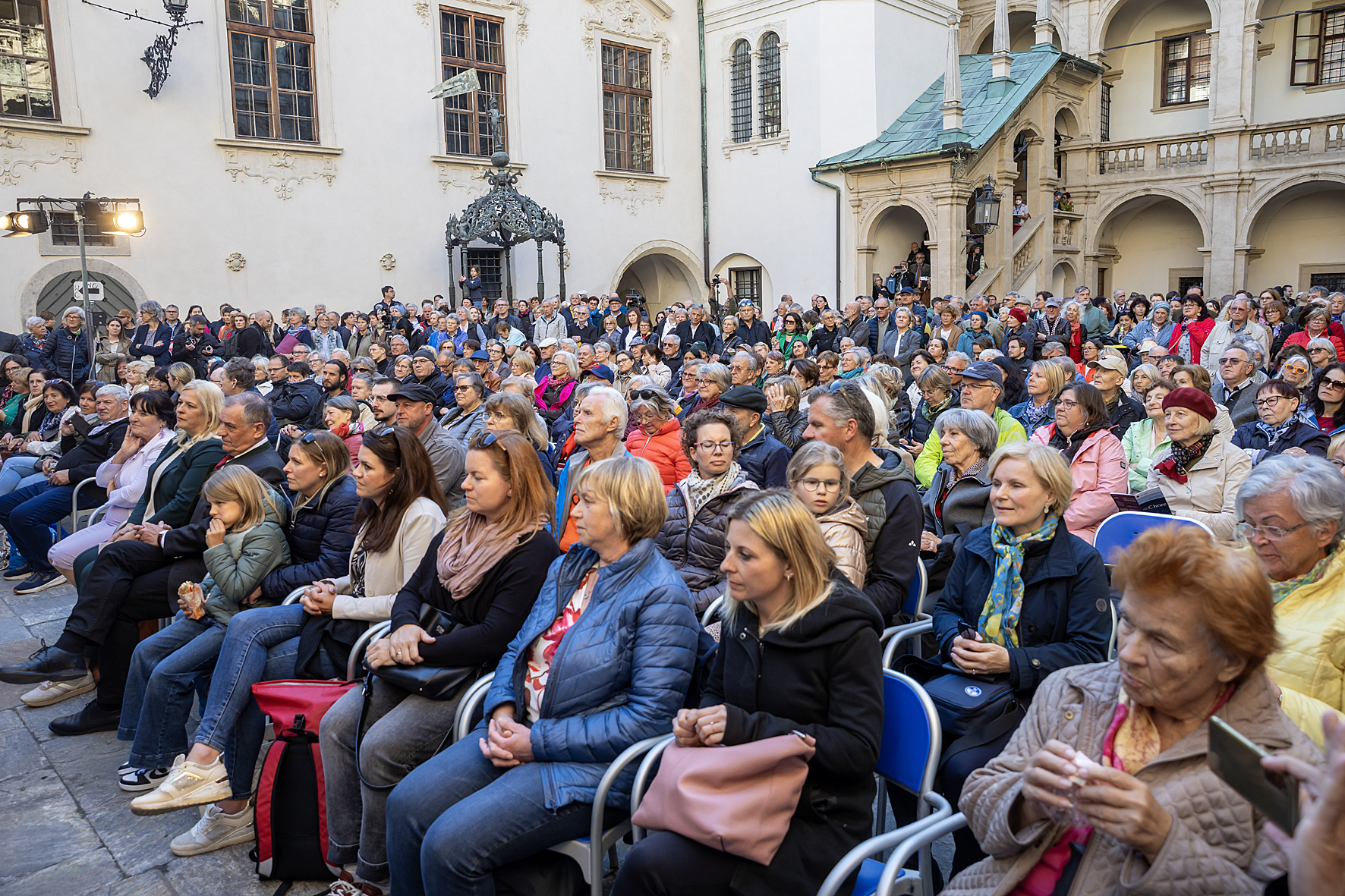 Opening of the Long Night of Choirs in the Landhaushof, Voices of Spirit 2026, Graz