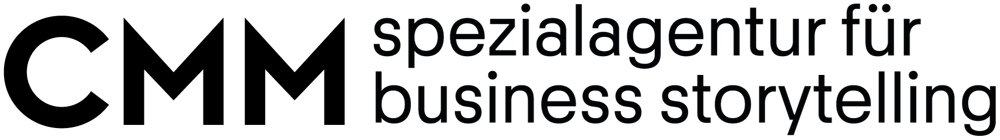 CMM Spezialagentur für Business Storytelling Logo.