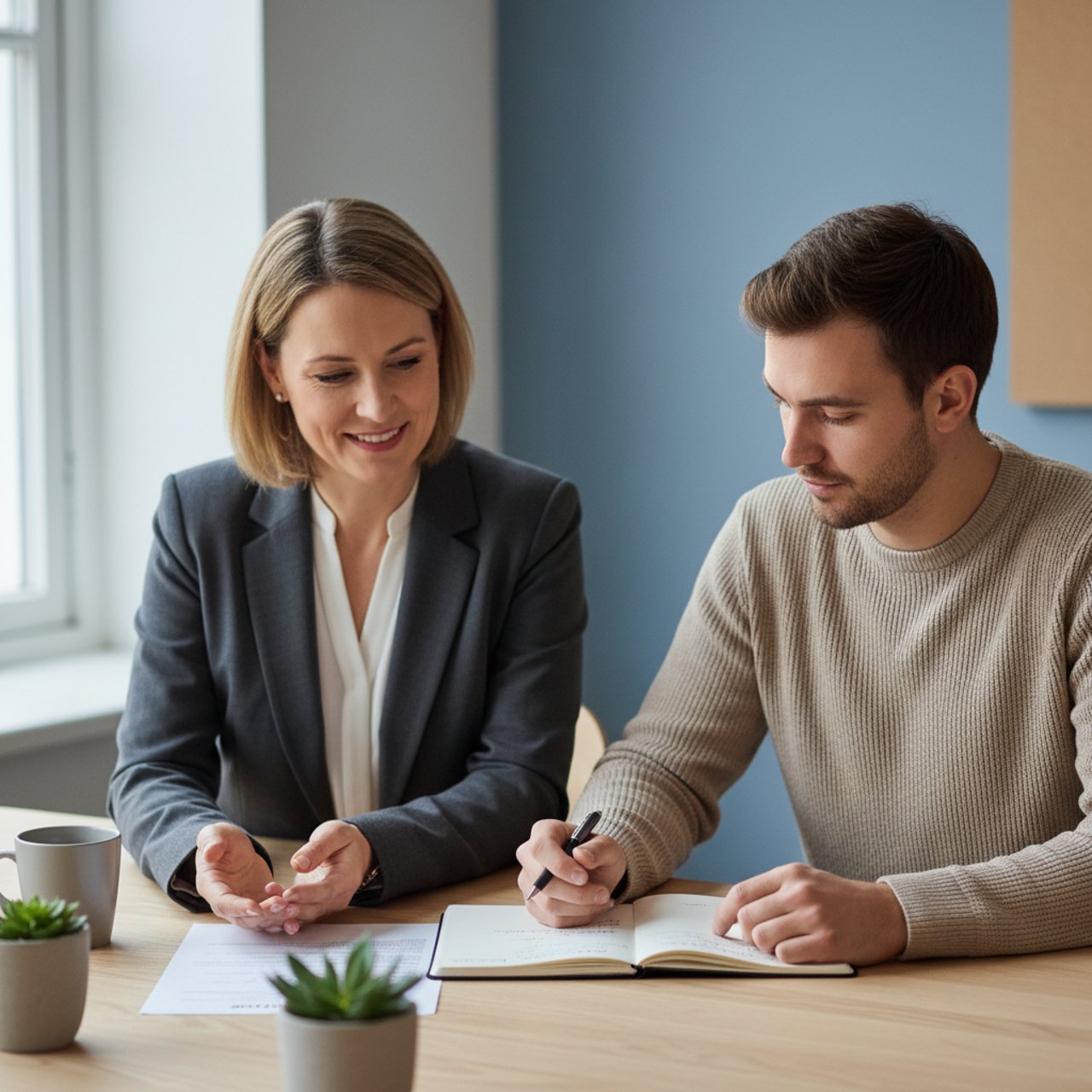 Begeleidingsgesprek over herstel en werkhervatting