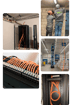 Bildcollage von Netzwerktechnik von RM Elektrotechnik Saarlouis