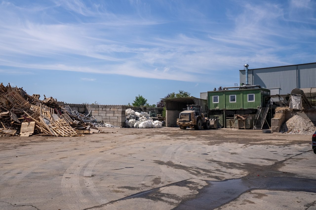Betriebshof des Recycling Park Mondorf in Niederkassel