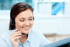 Firmen Telefonanlage Frau