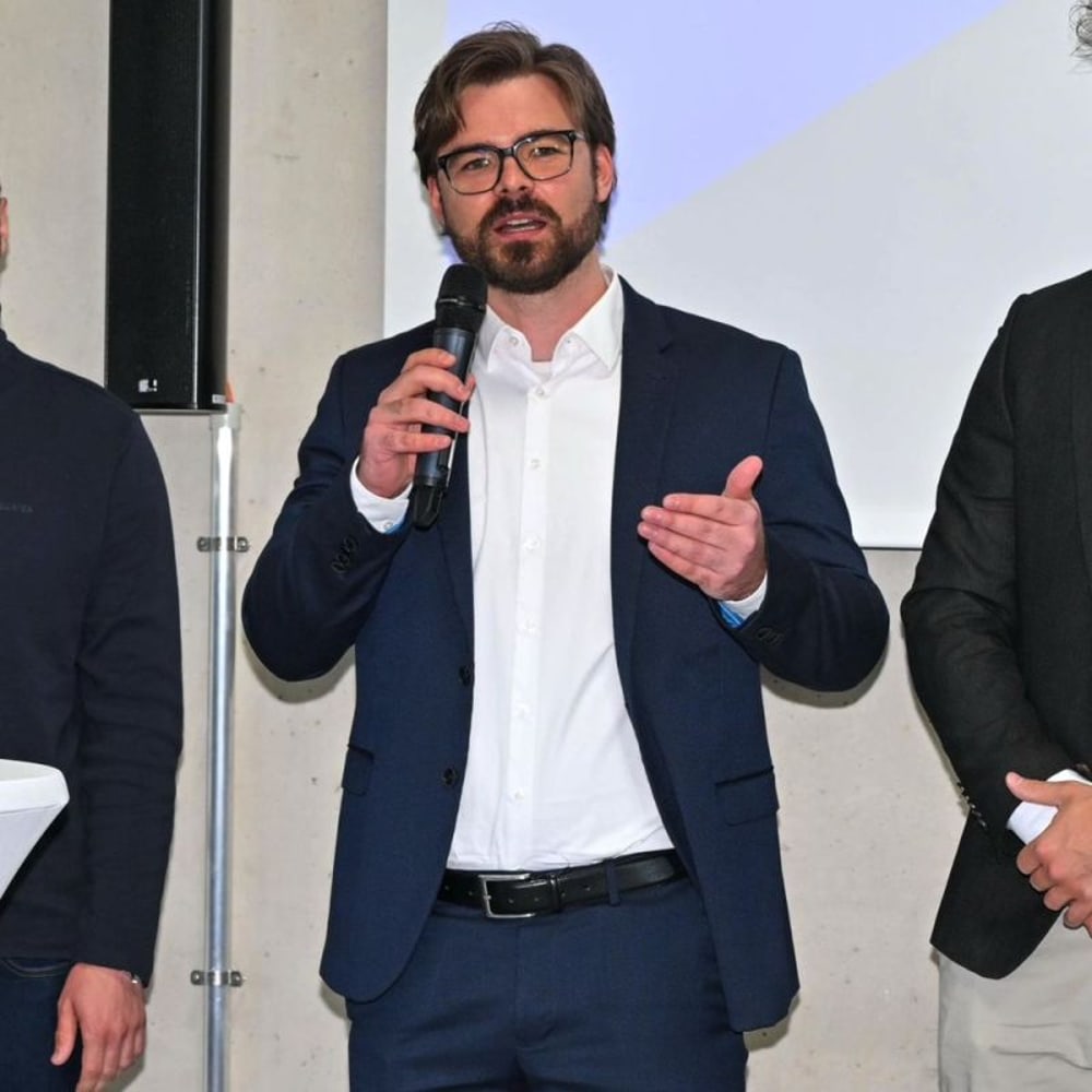 Markus Heidt beim Vortrag