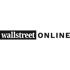 Wallstreet ONLINE Logo auf dunkelgrünem Hintergrund.