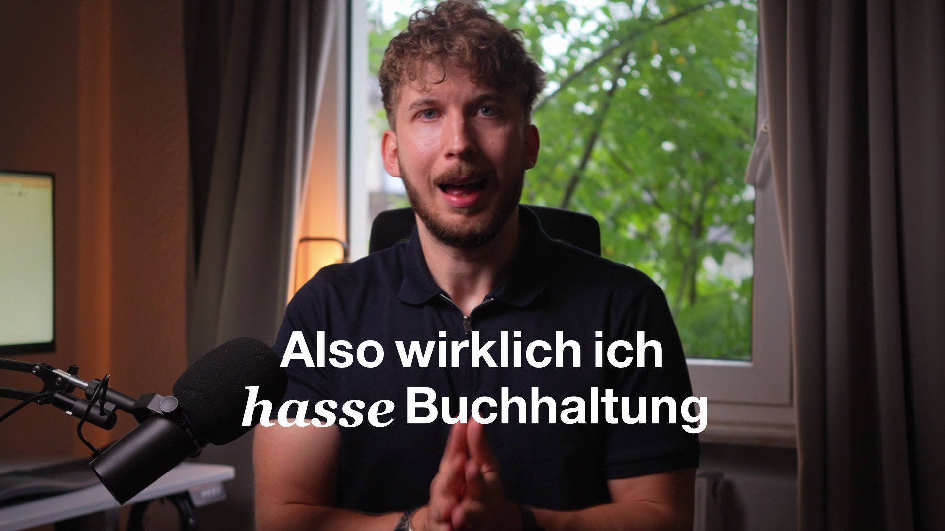 Niklas Kuhn im Video: Also wirklich, ich hasse Buchhaltung