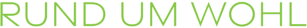 Logo: stilisierte Figur in grünem Kreis, Text "RUND UM WOHL PHYSIOTHERAPIE & OSTEOPATHIE".
