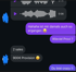 Chatverlauf mit lila Sprachnachrichten und Text: "Hahaha ist mir damals auch so ergangen", "Wieviel Provi?", "900€ Provision", "Du bist crazy !!"