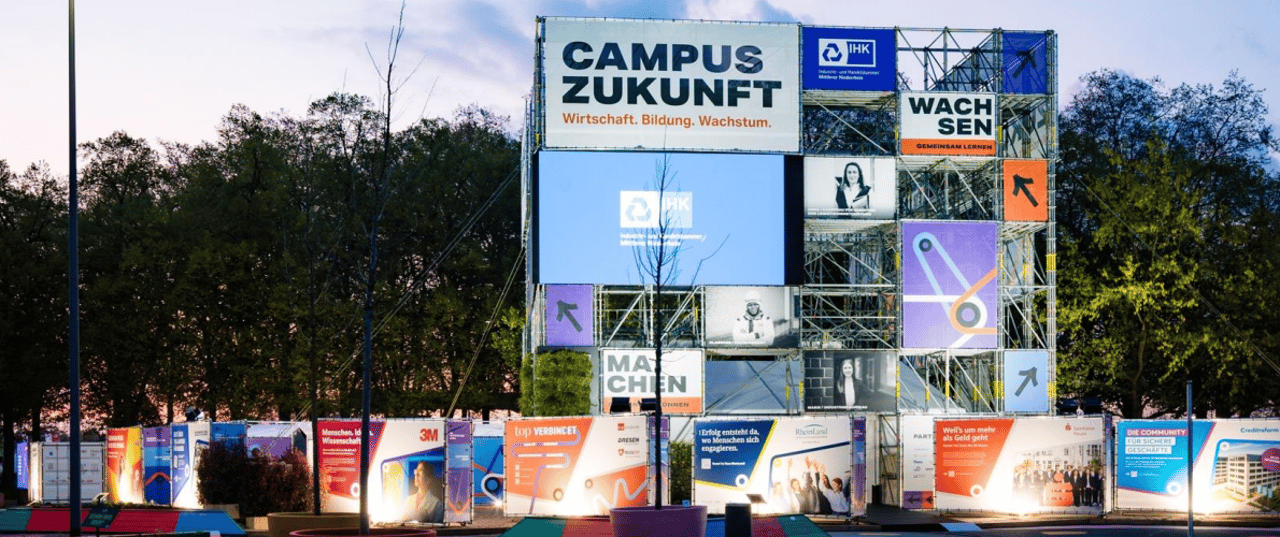 Campus Zukunft: XXL-Messestand für die Landesgartenschau 2026