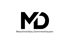 Logo Maschinenbau Dommershausen mit stilisierten Buchstaben „MD“.
