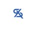 SilexSOLAR by DeinDach Logo mit blauem "SX" Symbol auf dunkelgrünem Hintergrund.