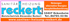 Firmenlogo Reckert: Sanitär & Heizung, Heizungen, alternative Energien, Komplettbadsanierung, 55437 Ockenheim, Tel.: 06725-53 06, www.sanitaer-heizung-reckert.de