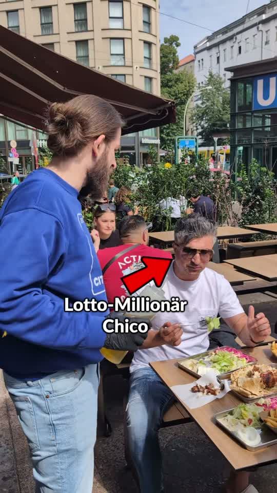 Lotto-Millionär Chico war zu Besuch