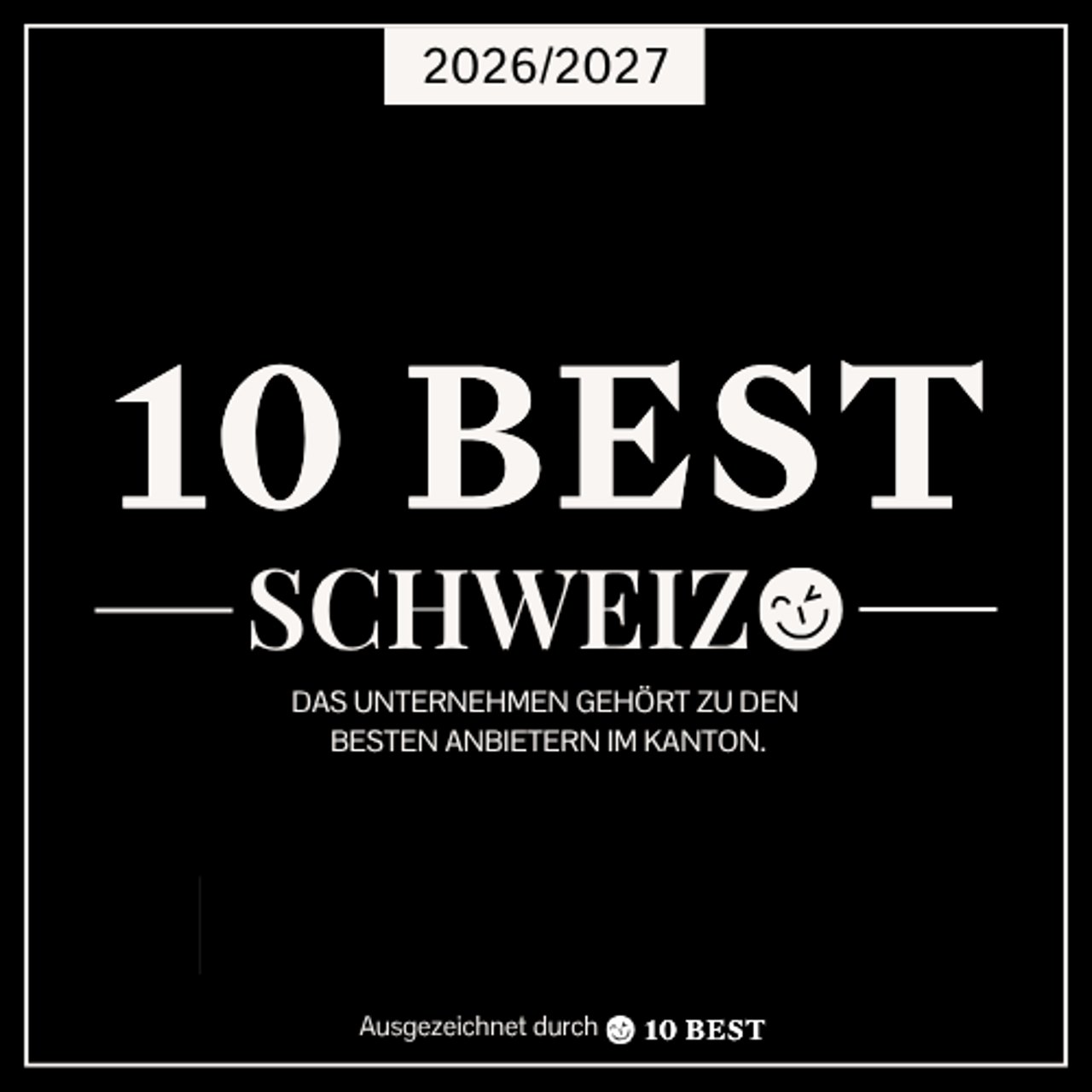 10 Best Schweiz 2026/2027 – gehört zu den besten Anbietern im Kanton