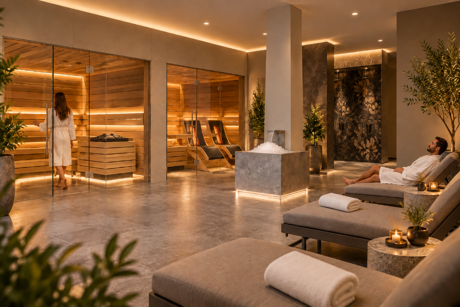 Wellnessbereich im neuen ALFA