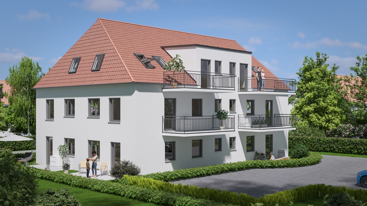 Apartments Reichelsdorfer Straße in Nürnberg-Reichelsdorf, Außenansicht
