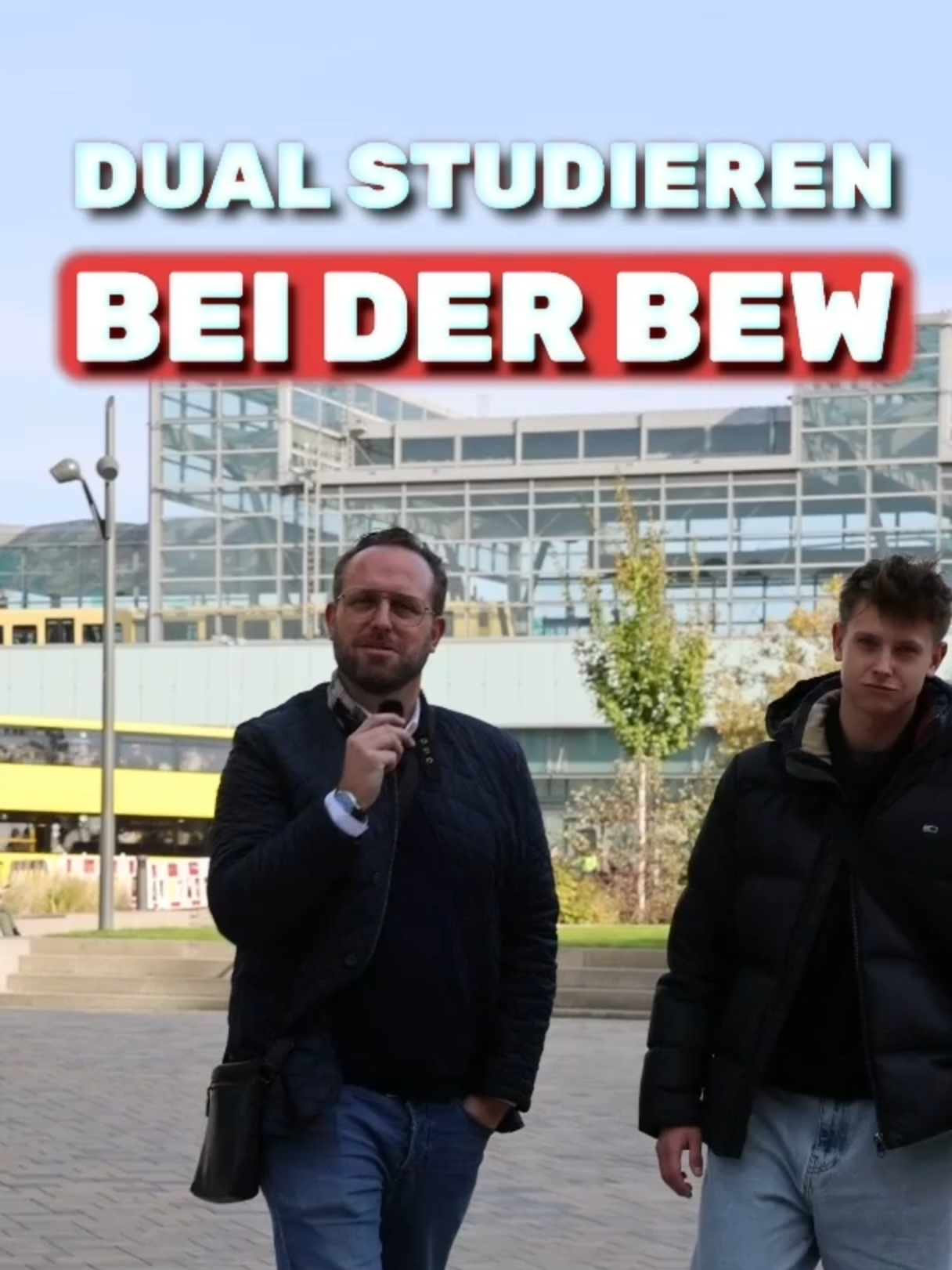 Standbild aus dem Video über das duale Studium bei der BEW