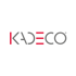 KADECO Logo in Grau und Rot.