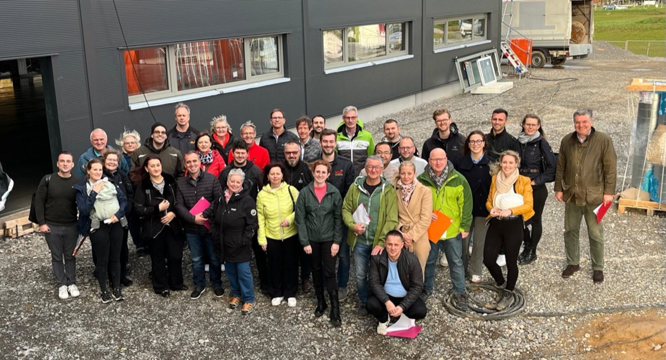 Richtfest am Neubau von SVENDSEN Antriebstechnik