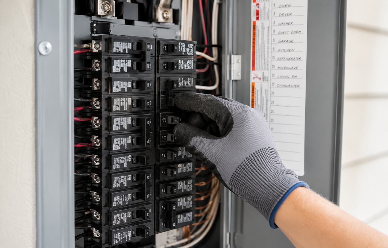 Electrical panel upgrade