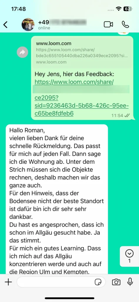 Kundenbewertung