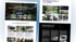 Zwei Webseiten-Screenshots zeigen Designs für Glas- und Metalllösungen mit Text „Hochwertige Glas- und Aluminiumlösungen“ und „Unsere jüngsten Projekte aus Glas- und Metall“.