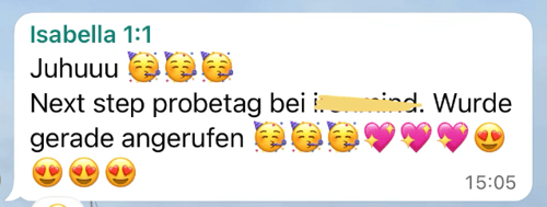 WhatsApp: Probetag