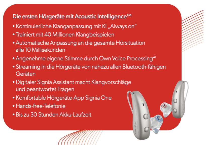Signia Pure Charge&Go MaX Hörsystem