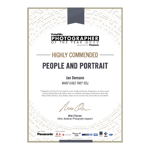Australian Photographer of the Year 2017, Highly Commended