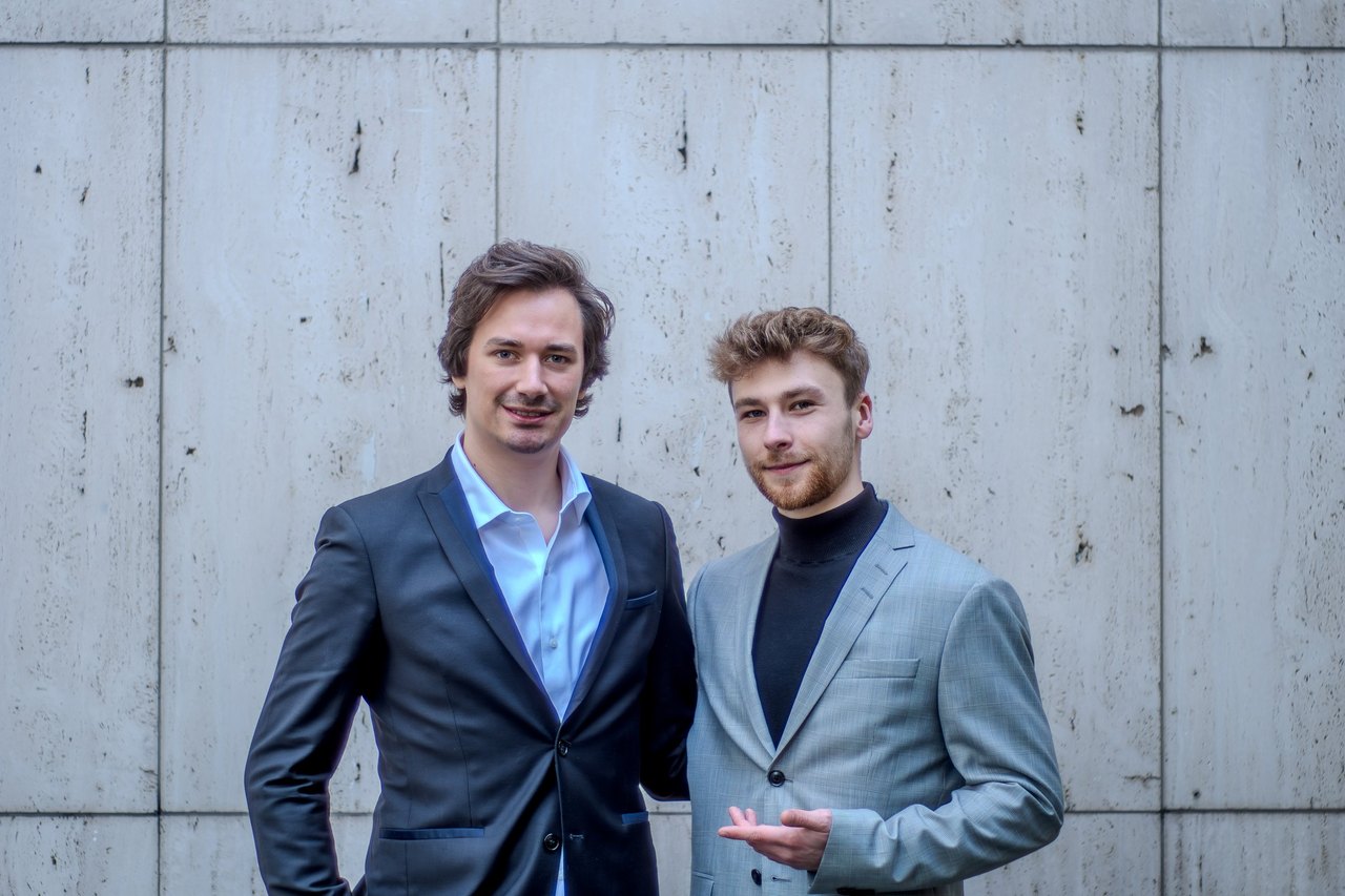 Maximilian Riedel und Basilius Peetz