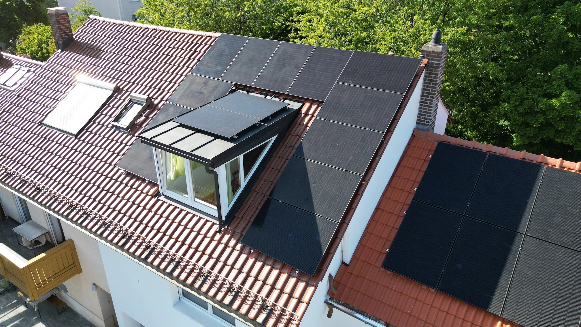 Solaranlage mit Speicher
