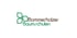 Logo: Grüne Blätter und der Text "Bommerholzer Baumschulen" in Braun und Grün.
