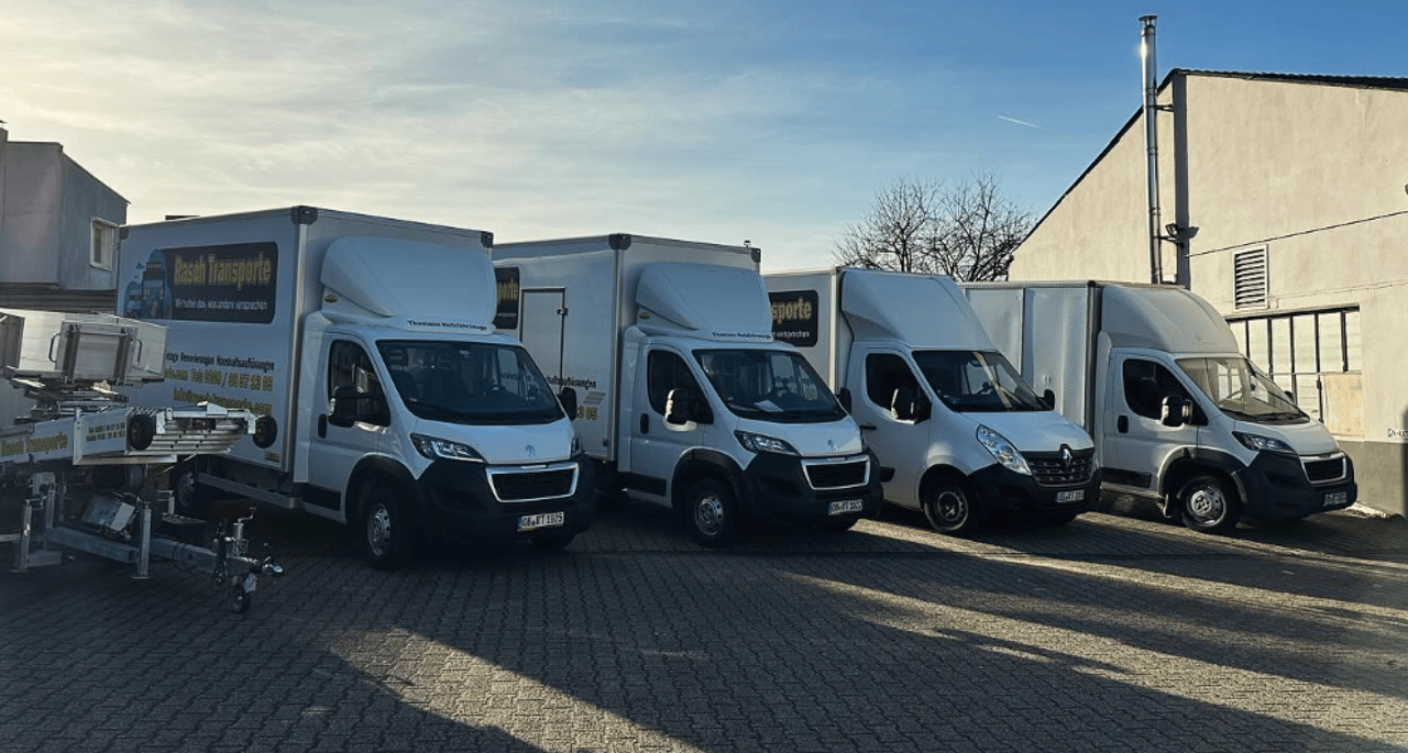 Fuhrpark von Rasch Transporte in Oberhausen