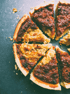 Offenfrische Vegane Quiche im cafe Liebevoll auf Fehmarn