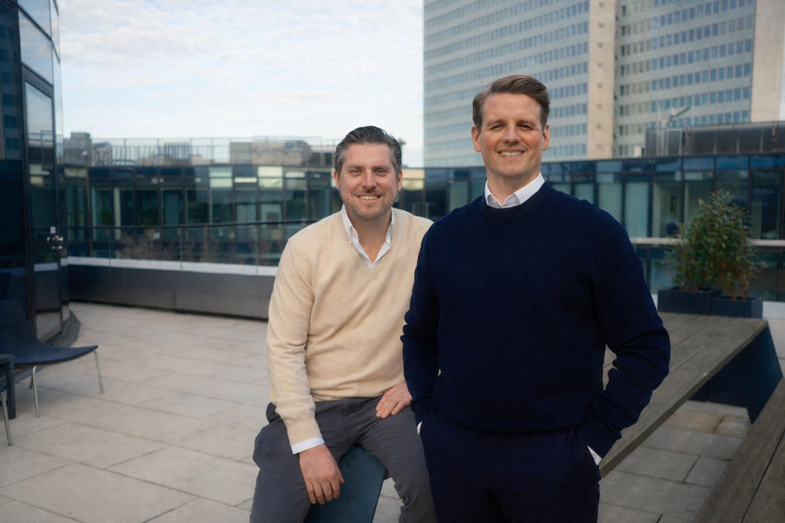 Johannes Wirth und Daniel Nowag, Gründer von N&W Solar