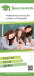 Smart-Nachhilfe: Professionelle Nachhilfe für alle Klassenstufen; Smart zu besseren Noten! Mehr Infos unter: www.smart-nachhilfe.de