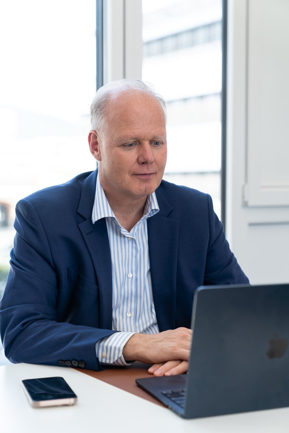 Kai Boyd am Arbeitsplatz