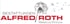 Logo for Bestattungen Alfred Roth Rebecca Pinnow featuring a dandelion with seeds blowing in the wind.