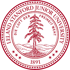 Stanford University seal with "LELAND STANFORD JUNIOR UNIVERSITY" and "DIE LUFT DER FREIHEIT WEHT," 1891.