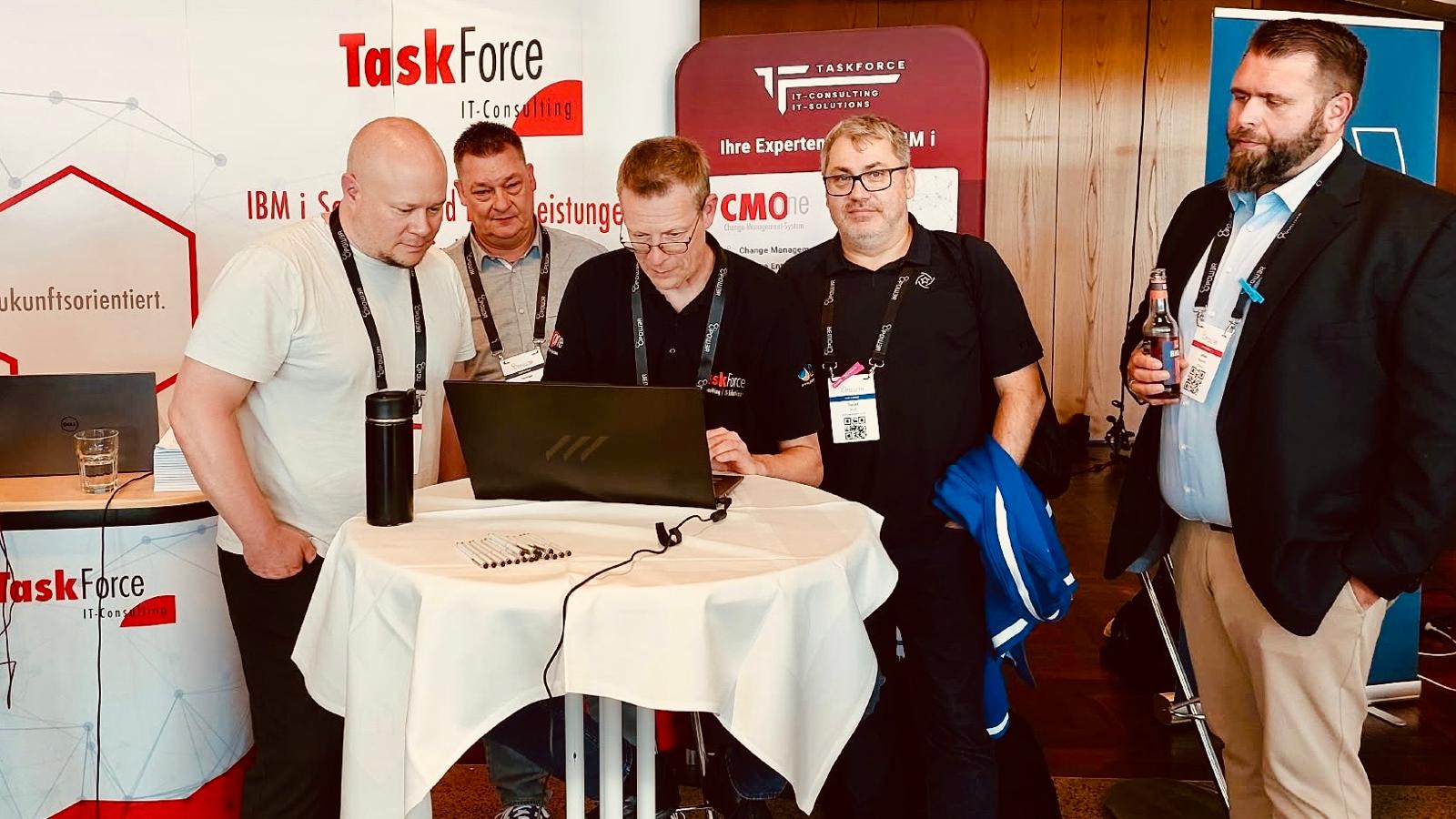 Live-Demo am Task-Force-Stand auf der POW3R 2026