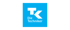 Blaues TK-Logo mit weißen Großbuchstaben "TK" und dem Text "Die Techniker" darunter.