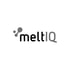meltIQ-Logo mit drei verbundenen grauen Punkten.