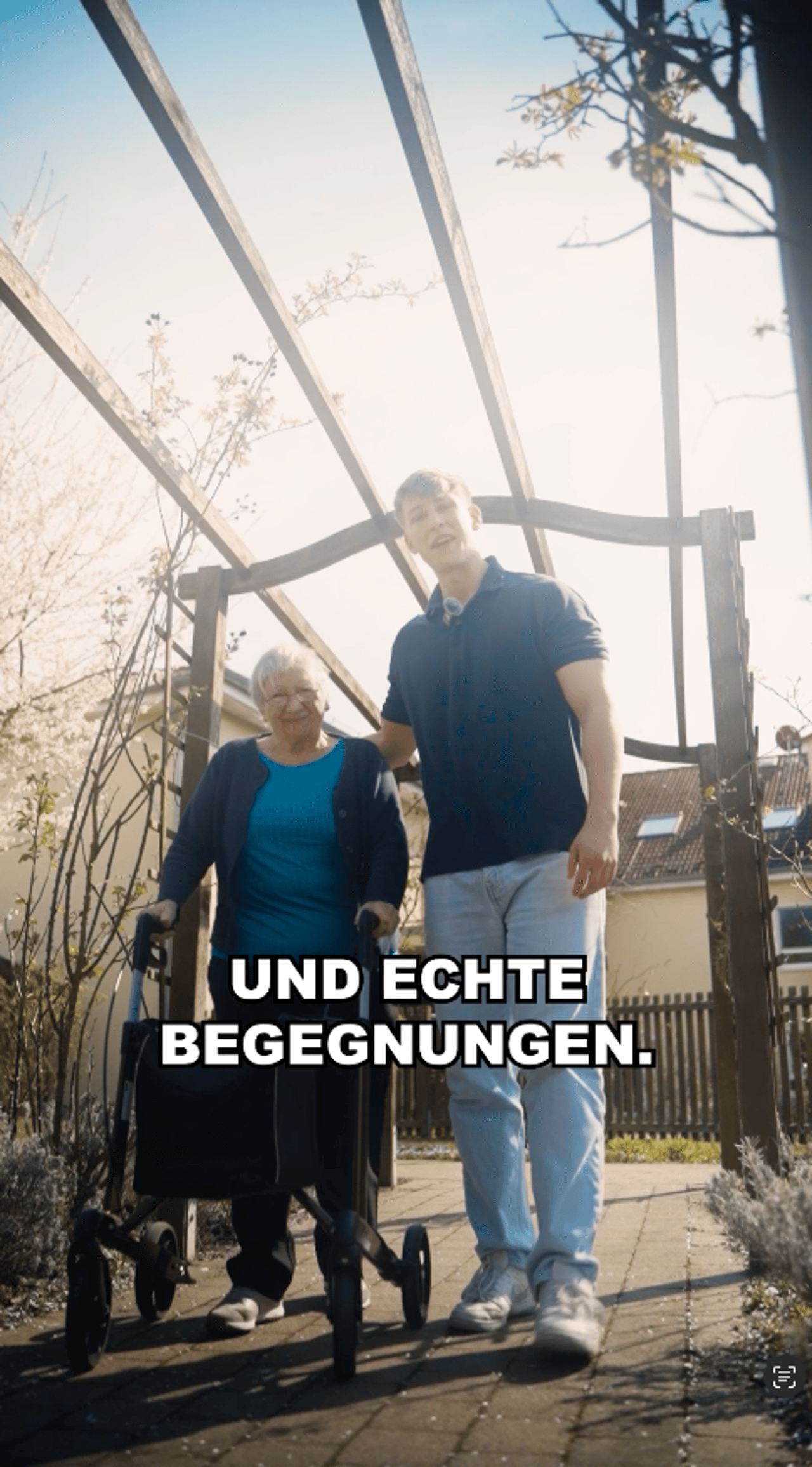 Recruiting-Video Demenzpflegezentrum Bovenden: Und echte Begegnungen
