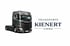 Grauer Scania-LKW neben dem Logo "TRANSPORTE KIENERT GMBH".