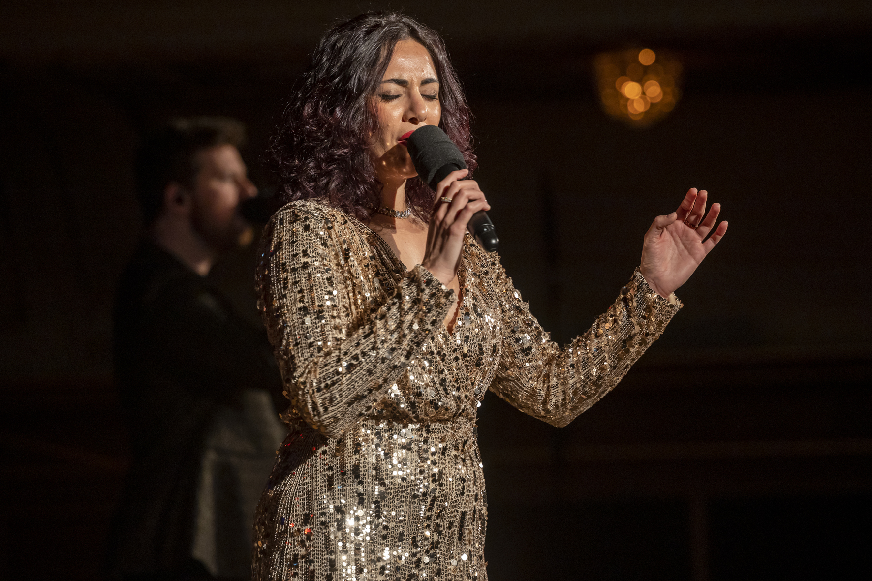 The Swingles performing for the Graz audience, gala concert 2023